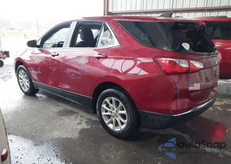 2018 Chevrolet Equinox Lt из США, поврежденный, VIN 3GNAXJEV9JL114178